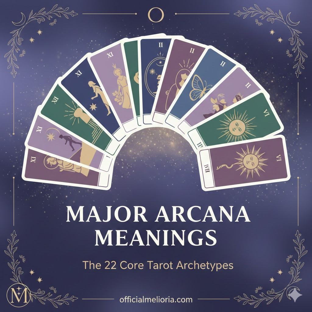 Major Arcana Tarot Meanings: A Grounded Guide to the 22 Core Archetypes