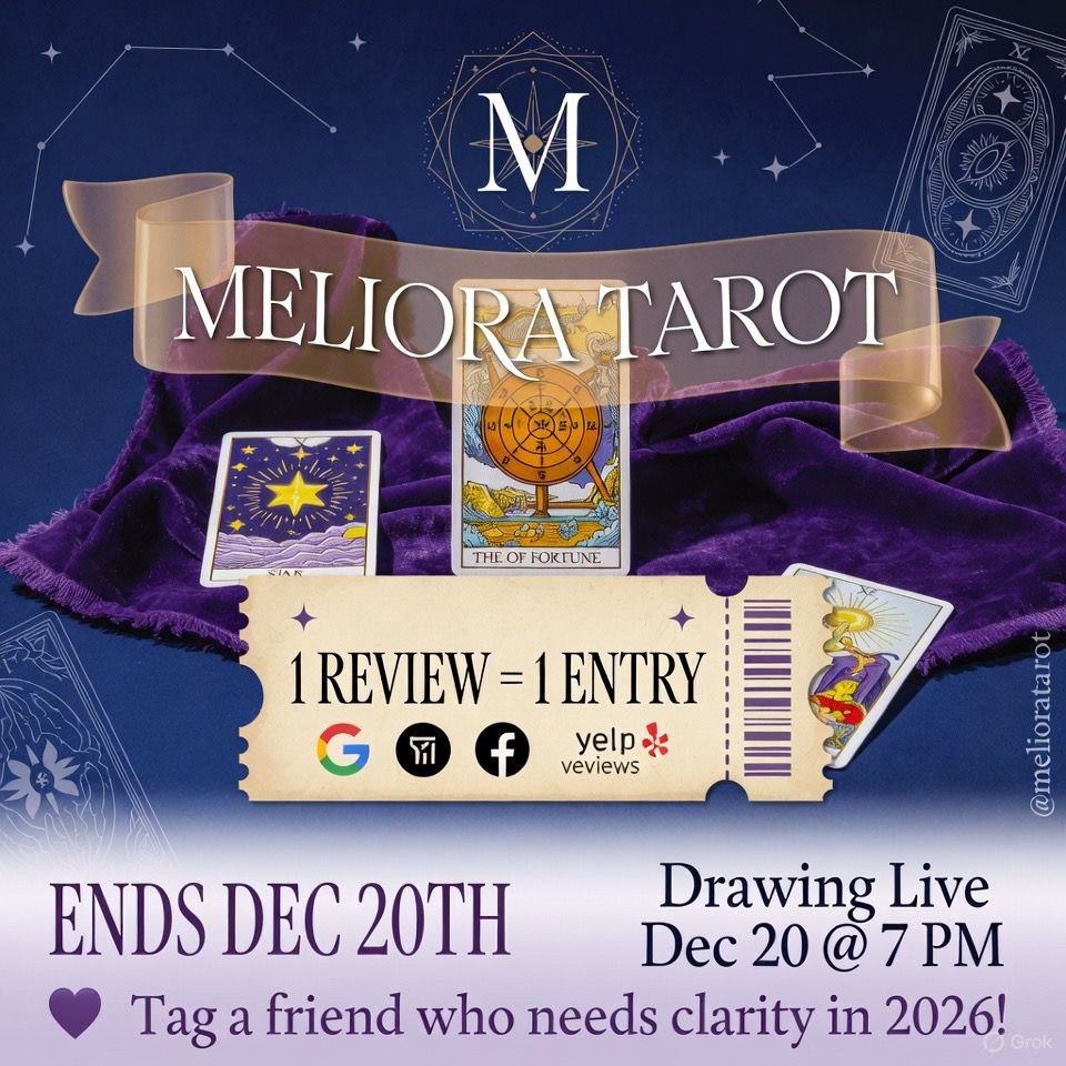Win a Free Tarot Reading in Toledo | Meliora Tarot Review Giveaway